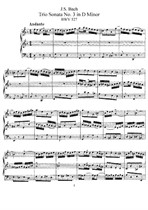 Trio Sonata No.3 in D Minor