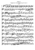 Sonata No.2 in A major (violin part)