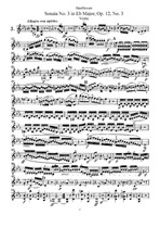 Sonata No.3 in Eb major (violin part)