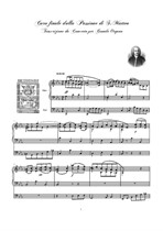 Сoro finale dalla 'Matthaeus Passion' trascrizione concerto per grande organe